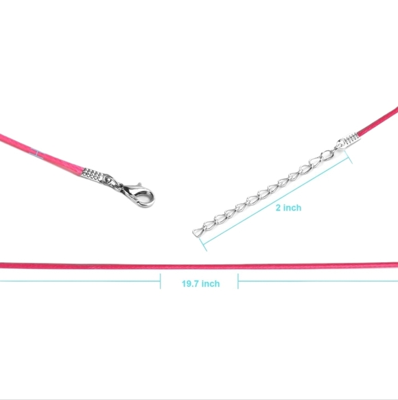 Natural Green Jasper Chakra Healing Crystal Point Pendant Green Cord Necklace - Picture 2 of 4